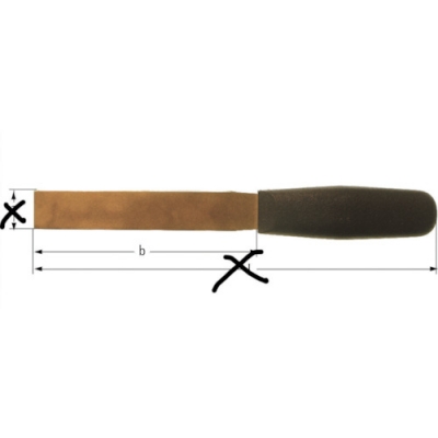 日本百固 BAHCO  JD1075B Ａｍｐｃｏ　防爆パテナイフ　７５ｘ１３０ｍｍ