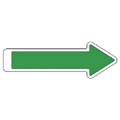 ユニット（株） 862-18 ユニット　矢印テープ緑　ペットフィルム　５枚組　３００×９０