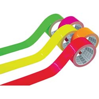 日本中山 TRUSCO  TLK-5010Y ＴＲＵＳＣＯ　蛍光ラインテープ５０ｍｍｘ１０ｍ　イエロー