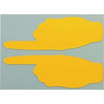 ユニット（株） 864-66 ユニット　手でカットできるトラテープ　黄／黒　４５ｍｍ幅×２０ｍ