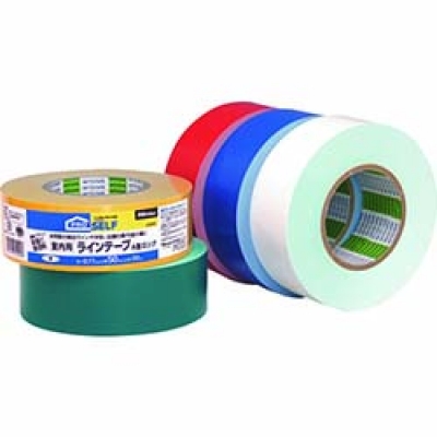 日本中山 TRUSCO  TLK-10010R ＴＲＵＳＣＯ　蛍光ラインテープ１００ｍｍｘ１０ｍ　レッド