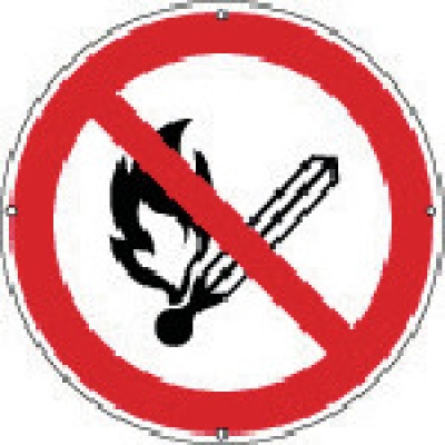 （株）日本緑十字社 003201 緑十字　火気厳禁－１（中）