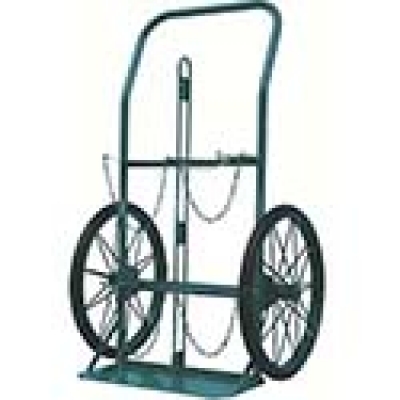 カミマル（株） KU-O-P ＫＳ　ボンベ運搬車（大車輪型、仕切板付）酸素７０００Ｌ、アセチレン７．０ｋｇ用