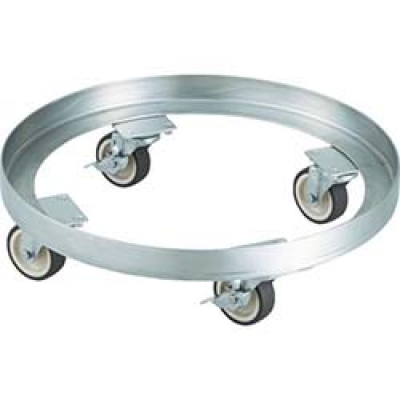 日本中山 TRUSCO  SDA-100-SNU ＴＲＵＳＣＯ　ＳＵＳ３０４　Ａ型ドラム缶台車　１００Ｌ　ステン金具　ＮＵ車輪