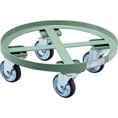 日本中山 TRUSCO  RC-500 ＴＲＵＳＣＯ　円形台車　全周ガイド型　荷重５００ｋｇ　台寸Φ６１０