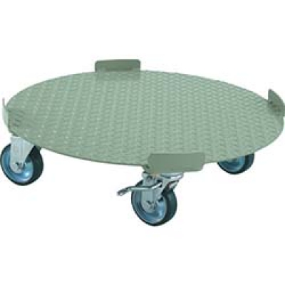 日本中山 TRUSCO  RB-500S ＴＲＵＳＣＯ　円形台車　４点ガイド型　荷重５００ｋｇ　台寸Φ６１０　Ｓ付