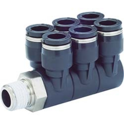 （株）日本ピスコ PAT12-03 ピスコ　チューブフィッティング　トリプルブランチエイ