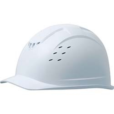 日本绿安全 MIDORI SC-13BVRA-KP-W ミドリ安全　ＡＢＳ製ヘルメット　高通気タイプ